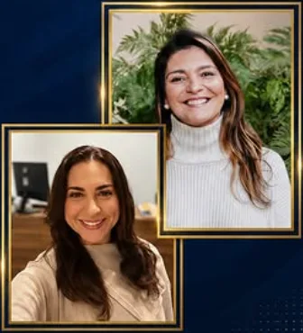 Karina Azevedo e Ana Amélia Mello Cabral